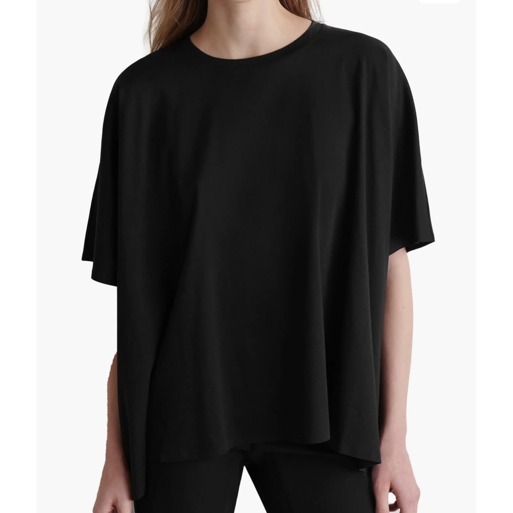 NWT COS Womens Gisela Oversized Cotton T-Shirt Crew Neck Batwing Sleeve M/L